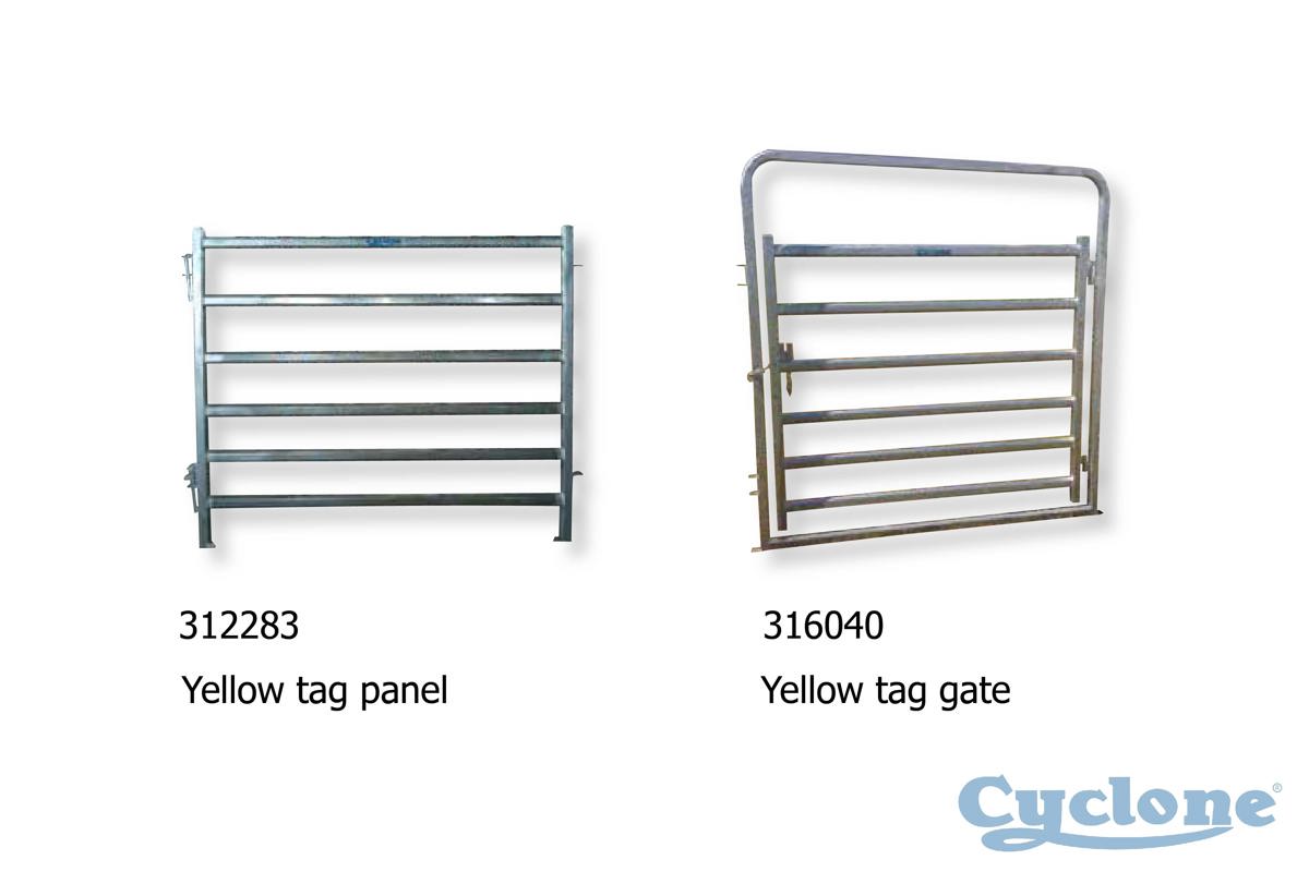 Cyclone Animalhandling Cattle Gate Panel