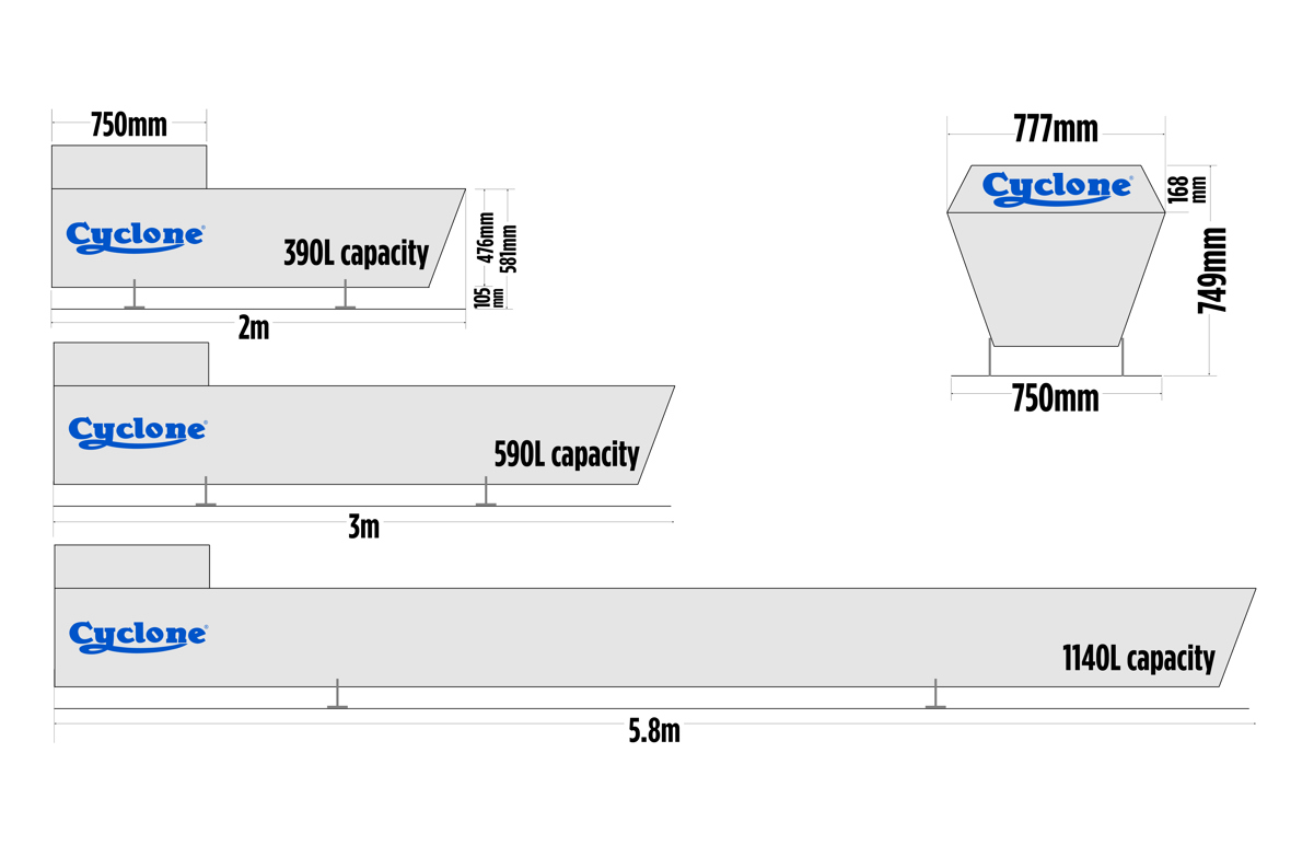 Cyc Supa Trough Drawing 01