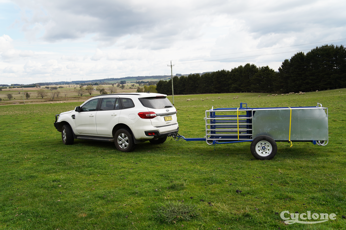 Portal Sheep Yard Image Of Being Towed